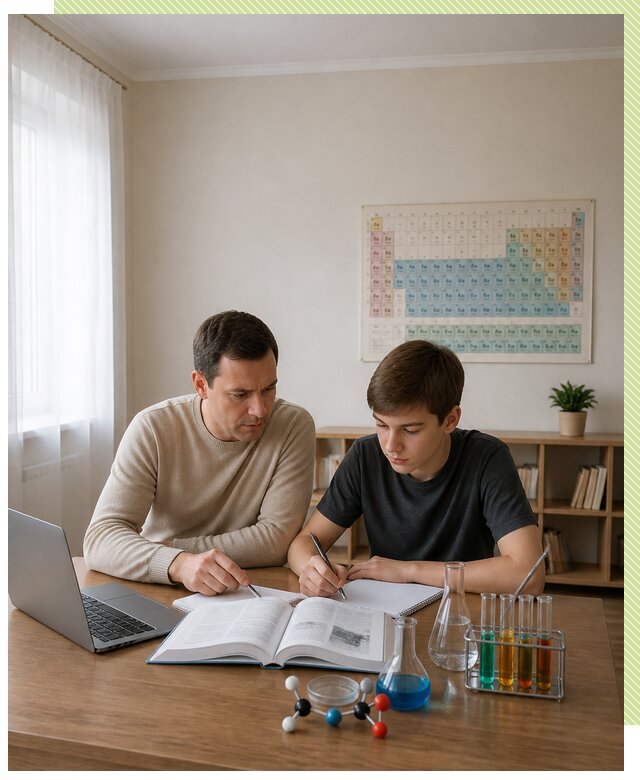 Репетитор по химии 8 класс в Салехарде по цене от 1284 р. | Репетитор-Слх
